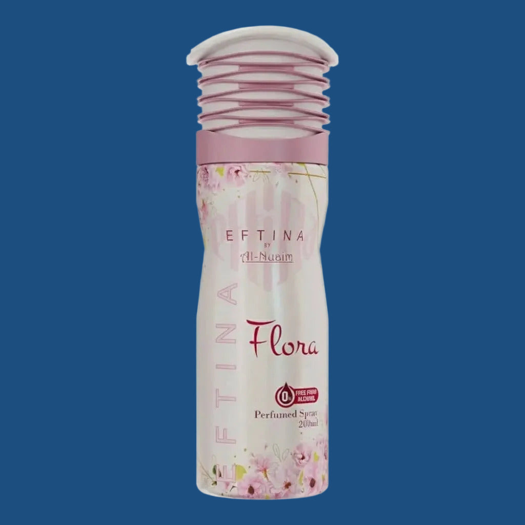Eftina Body Spray sri lanka Flora 200ml by Al-Nuaim - Floral Fresh Fragrance for Men & Women | Buy Online Sri Lanka | AlMumtaz